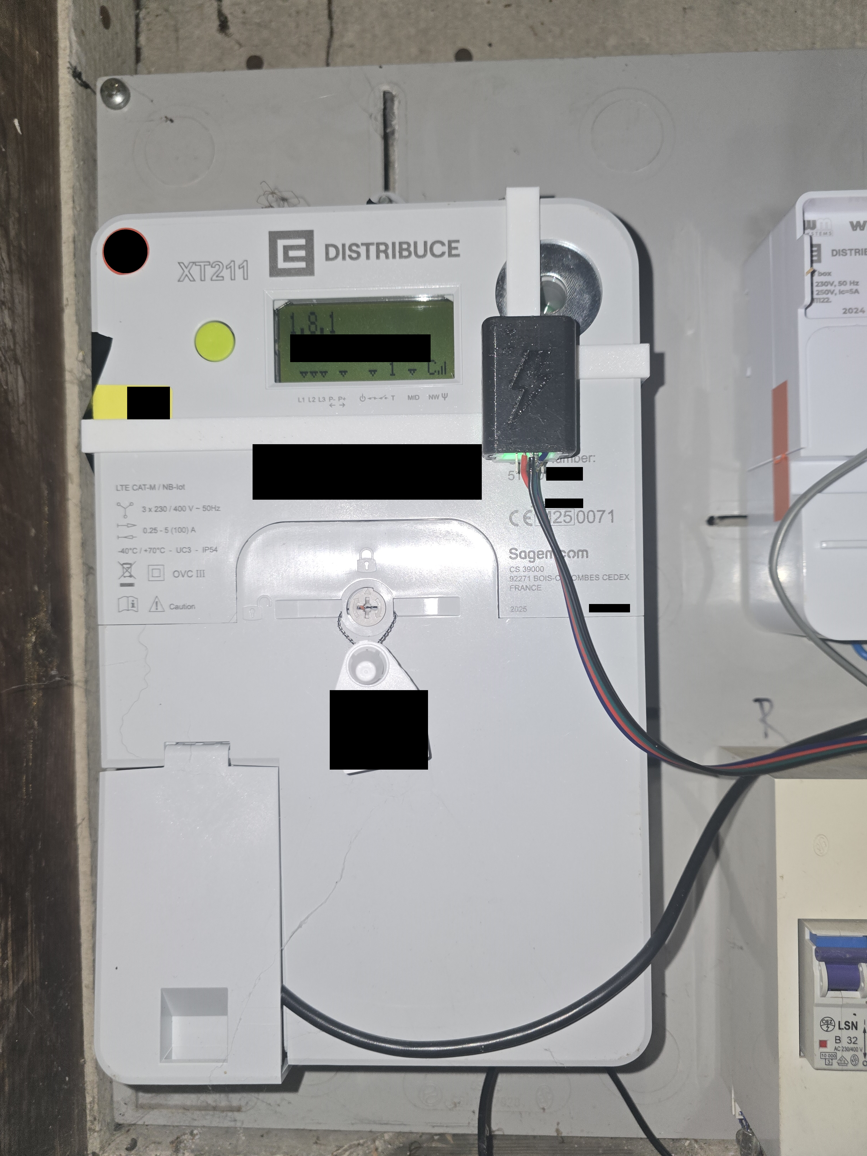 Meter final setup